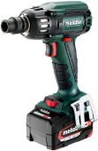 Гайковерт Metabo SSW 18 LTX 400 BL аккум. патрон:квад.1/2" (кейс в комплекте) (602205650) от магазина РЭССИ