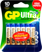 Батарея GP Ultra Plus Alkaline GP 24AUP-2CR12 AAA (12шт) блистер от магазина РЭССИ