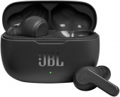 Гарнитура вкладыши JBL Wave 200TWS черный беспроводные bluetooth в ушной раковине (JBLW200TWSBLK) от магазина РЭССИ