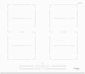 Индукционная варочная поверхность Hyundai HHI 6787 WG белый от магазина РЭССИ