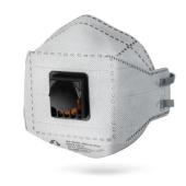 Респиратор с клапаном с углем А Jeta Safety FFP2 NR D в инд. упаковке трехпанельный JM-9326 от магазина РЭССИ