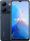 Смартфон Infinix X6515 Smart 7 64Gb 4Gb черный моноблок 3G 4G 2Sim 6.6" 720x1612 Android 12 13Mpix 802.11 a/b/g/n/ac GPS GSM900/1800 GSM1900 TouchSc FM microSD max2048Gb от магазина РЭССИ