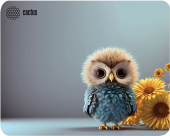 Коврик для мыши Cactus Owl gray 300x250x3мм (CS-MP-D12M) от магазина РЭССИ