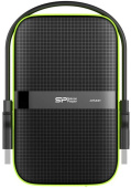 Жесткий диск Silicon Power USB 3.0 4Tb SP040TBPHDA60S3K A60 Armor 2.5" черный/зеленый от магазина РЭССИ