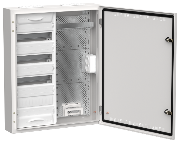 TITAN 5 Корпус комбинированный ЩРн-48 (2х48) 710х570х140мм IP30 белый IEK от магазина РЭССИ