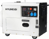 Генератор Hyundai DHY 6000SE 5.5кВт от магазина РЭССИ