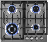 Газовая варочная поверхность Weissgauff HGG 641 XB нержавеющая сталь от магазина РЭССИ