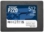 Накопитель SSD Patriot SATA III 512Gb P220S512G25 P220 2.5" от магазина РЭССИ