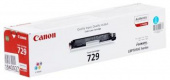 Картридж лазерный Canon 729C 4369B002 голубой (1000стр.) для Canon i-Sensys LBP-7010C/7018C от магазина РЭССИ