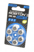 Элемент питания ROBITON HEARING AID R-ZA675-BL6 675 PR44 DA675 V675A BL6 от магазина РЭССИ