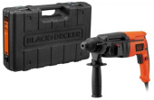 Перфоратор Black+Decker BDHR26KR-RU патрон:SDS-plus уд.:3Дж 800Вт (кейс в комплекте) от магазина РЭССИ