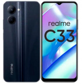 Смартфон Realme C33 128Gb 4Gb черный моноблок 3G 4G 6.5" 1600x720 Android 12 50Mpix 802.11 a/b/g/n/ac NFC GPS GSM900/1800 GSM1900 TouchSc от магазина РЭССИ