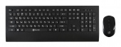 Клавиатура + мышь Оклик 222M клав:черный мышь:черный USB беспроводная slim от магазина РЭССИ