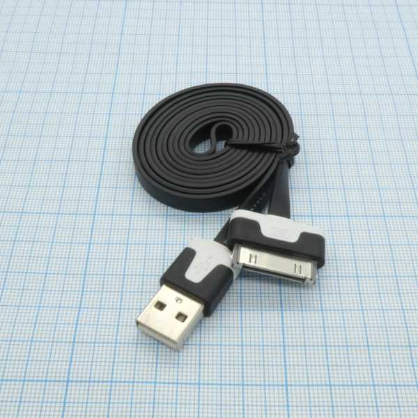 Шнур USB A (шт.) - iPhone 3/4 от магазина РЭССИ