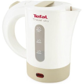 Чайник электрический Tefal KO120130 0.5л. 650Вт белый/бежевый корпус: пластик (7211001544) от магазина РЭССИ