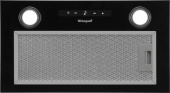 Вытяжка встраиваемая Weissgauff BOX 1200 BL черный управление: сенсорное (1 мотор) от магазина РЭССИ