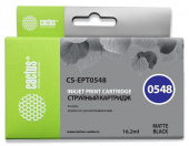 Картридж струйный Cactus CS-EPT0548 T0548 черный матовый (16.2мл) для Epson Stylus Photo R800/R1800 от магазина РЭССИ