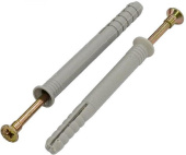 Дюбель-гвоздь 8х80 потайная манжета полипропилен 50шт - ведро Tech-Krep 104745 от магазина РЭССИ