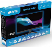 Монитор Hiper 27" EasyView FH2701 черный IPS LED 5ms 16:9 HDMI M/M матовая 250cd 178гр/178гр 1920x1080 FreeSync DP FHD 4кг от магазина РЭССИ