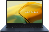 Ноутбук Asus Zenbook 14 UX3402VA-KP696 Core i5 13500H 16Gb SSD512Gb Intel Iris Xe graphics 14" IPS WQXGA (2560x1600) noOS blue WiFi BT Cam Bag (90NB10G1-M014W0) от магазина РЭССИ