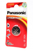 Элемент питания Panasonic Lithium Power CR-2032EL/1B CR2032 BL1 от магазина РЭССИ