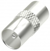 Адаптер антенный Hama H-205219 Coax (m)/Coax (m) черный (00205219) от магазина РЭССИ