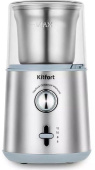 Кофемолка Kitfort КТ-7250 200Вт сист.помол.:ротац.нож вместим.:200гр нержавеющая сталь/голубой от магазина РЭССИ
