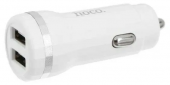 АЗУ USB Hoco Z27 (12W, 2 порта, кабель Type-C) Белый от магазина РЭССИ