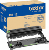 Блок фотобарабана Brother DR12 ч/б:12000стр. для DCPL2551DN/MFCL2751DW/HLL2371DN Brother от магазина РЭССИ