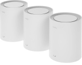 Бесшовный Mesh роутер Cudy M3000 (M3000(3-PACK) WHITE) AX3000 100/1000/2500BASE-T белый (упак.:3шт) от магазина РЭССИ