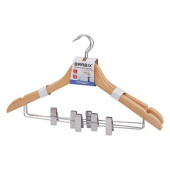 Вешалки-плечики BRABIX Стандарт комплект 3 шт 601170 от магазина РЭССИ