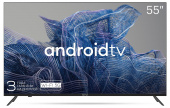 Телевизор LED Kivi 55" 55U740NB Android TV черный 4K Ultra HD 60Hz DVB-T DVB-T2 DVB-C USB WiFi Smart TV от магазина РЭССИ