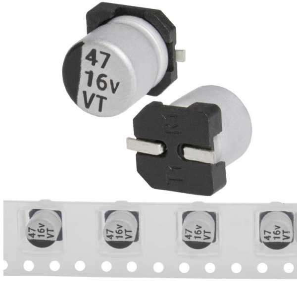 47 uF 16 V 105C 5*5.4 VT от магазина РЭССИ