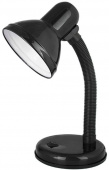 Светильник Ultraflash UF-301 С02 (12356) настольный на основание E27 черный 60Вт от магазина РЭССИ