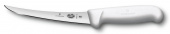 Нож кухонный Victorinox Fibrox (5.6607.15) стальной обвалочный лезв.150мм прямая заточка белый от магазина РЭССИ