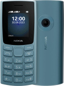 Мобильный телефон Nokia 110 (TA-1567) DS EAC 0.048 синий моноблок 2Sim 1.8" 240x320 Series 30+ 0.3Mpix GSM900/1800 Protect MP3 FM Micro SD max32Gb от магазина РЭССИ