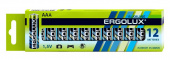 Батарея Ergolux Alkaline LR03 BP-12 AAA 1150mAh (12шт) коробка от магазина РЭССИ