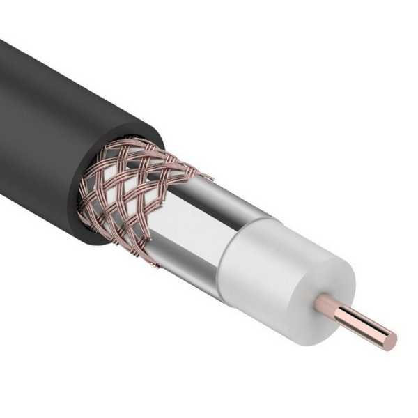 RG-6U Cu/Cu, 64% 75 Ом OUTDOOR 100m от магазина РЭССИ