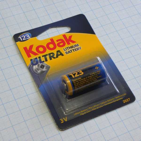 Батарея CR123A    Kodak от магазина РЭССИ