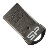 Флеш Диск Silicon Power 32Gb Touch T01 SP032GBUF2T01V1K USB2.0 черный/серебристый от магазина РЭССИ