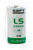 Элемент питания SAFT LS 26500 CNR C с лепестковыми выводами от магазина РЭССИ