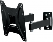 Кронштейн для телевизора Kromax OPTIMA-204 черный 15"-42" макс.25кг настенный поворотно-выдвижной и наклонный от магазина РЭССИ