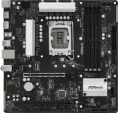 Материнская плата Asrock B660M PHANTOM GAMING 4 Soc-1700 Intel B660 4xDDR4 mATX AC`97 8ch(7.1) GbLAN RAID+HDMI+DP от магазина РЭССИ