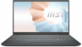Ноутбук MSI Modern 14 B11MOU-1238RU Core i5 1155G7 16Gb SSD512Gb Intel Iris Xe graphics 14" IPS FHD (1920x1080) Windows 11 Professional dk.grey WiFi BT Cam (9S7-14D334-1238) от магазина РЭССИ