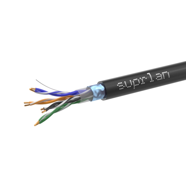 Витая пара F/UTP кат 5e 4x2xAWG24 Median Cu PE OUT 305м от магазина РЭССИ
