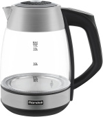 Чайник электрический Rondell RDE-1004 1.7л. 2200Вт корпус: стекло/металл от магазина РЭССИ