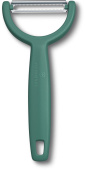 Овощечистка Victorinox Ypsoс лезвием двухсторон. зеленый упак.:европодвес (6.0963.4) от магазина РЭССИ