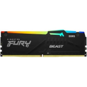 Память DDR5 32Gb 5200MHz Kingston KF552C40BBA-32 Fury Beast Black RGB RTL Gaming PC5-41600 CL40 DIMM 288-pin 1.25В dual rank с радиатором Ret от магазина РЭССИ