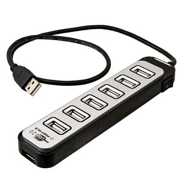 7-PORT USB2.0 HUB от магазина РЭССИ