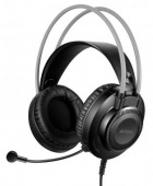 Наушники с микрофоном A4Tech Fstyler FH200i серый 1.8м накладные оголовье (FH200I GREY) от магазина РЭССИ